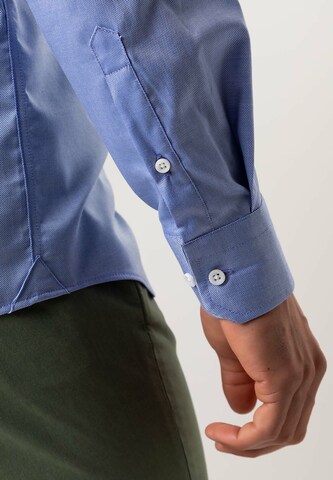 Black Label Shirt Regular Fit Businesshemd 'KENT' in Blau