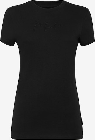 Maglietta 'Fatale' di Philipp Plein in nero: frontale