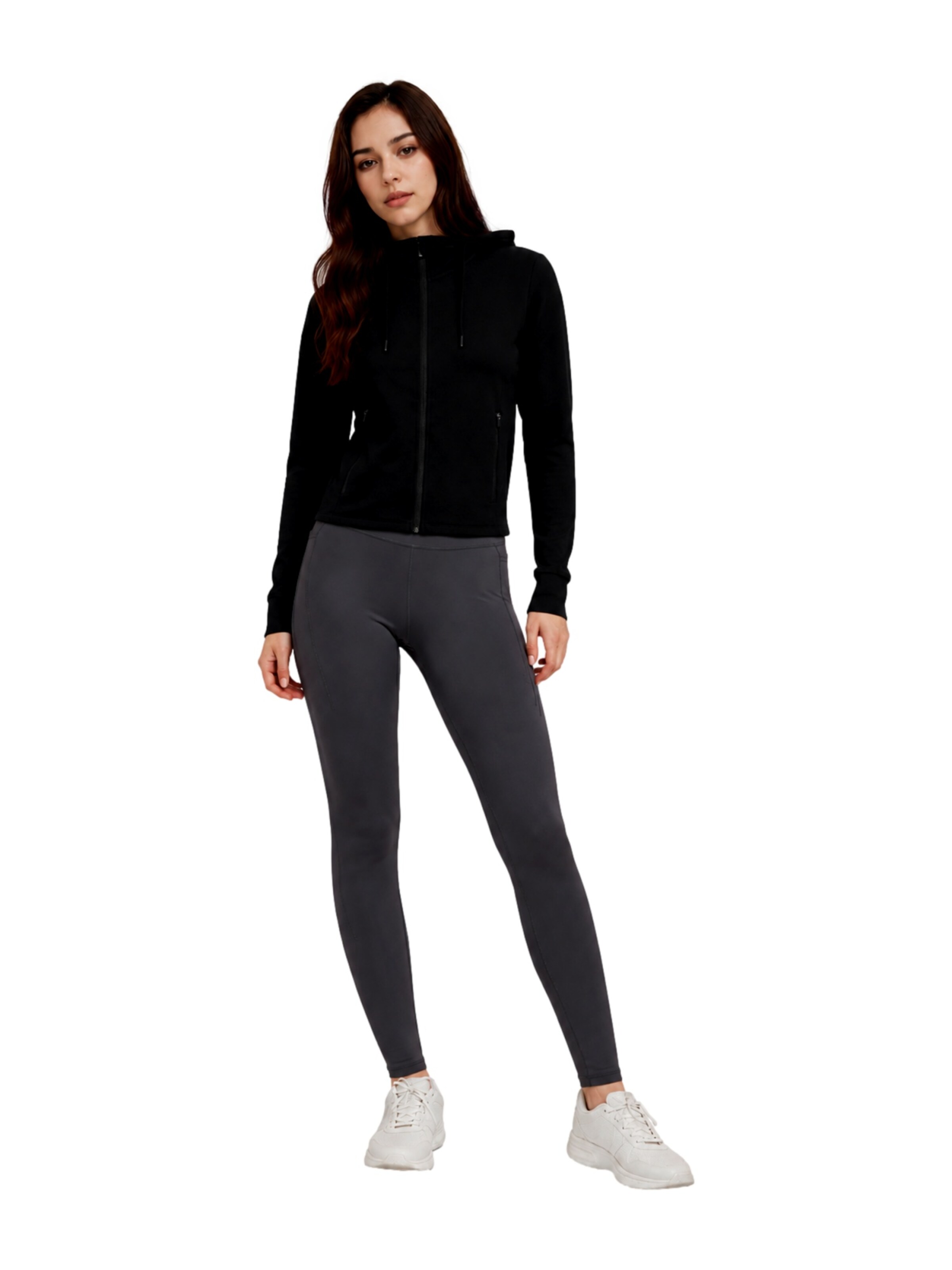 ONLY PLAY - Sudadera con cremallera deportiva 'ONPJavina' en negro
