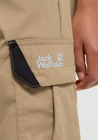 JACK WOLFSKIN Tapered Pants in Beige