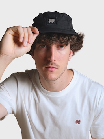 Trendsplant Cap 'Five Panel' in Black: front