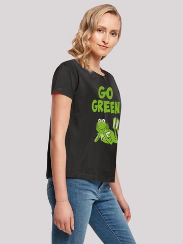 F4NT4STIC Shirt 'Disney Muppets Go Green' in Schwarz