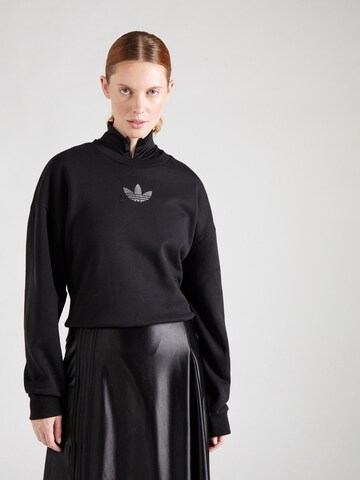 ADIDAS ORIGINALS Sweatshirt 'BLING' in Zwart: voorkant