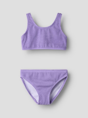 NAME IT Bustier Bikini in Lila