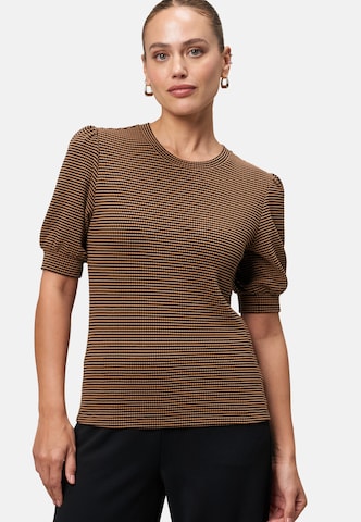 zero Top in Brown: front
