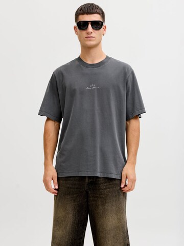 JACK & JONES Shirt in Zwart: voorkant