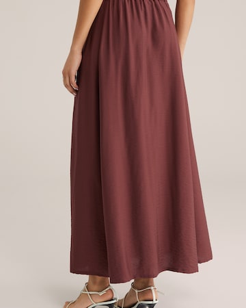 Jupe WE Fashion en rouge