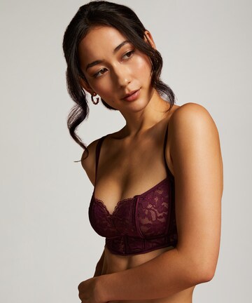 purpurinė Hunkemöller Liemenėlė