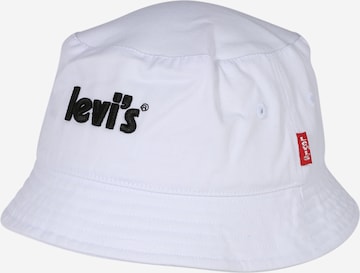 Levi's Kids Hat in White: front