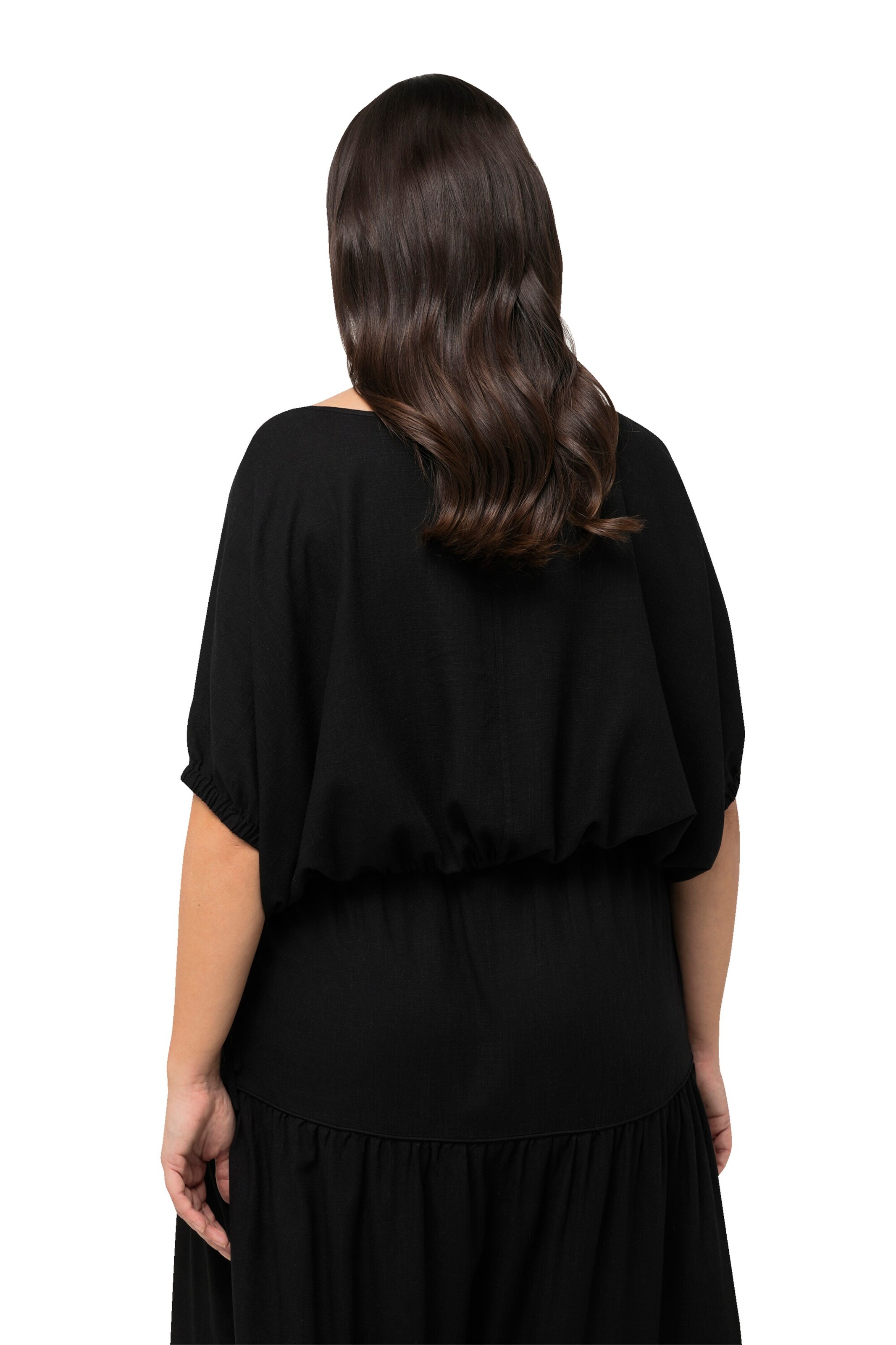 Ulla Popken Bluse in Schwarz