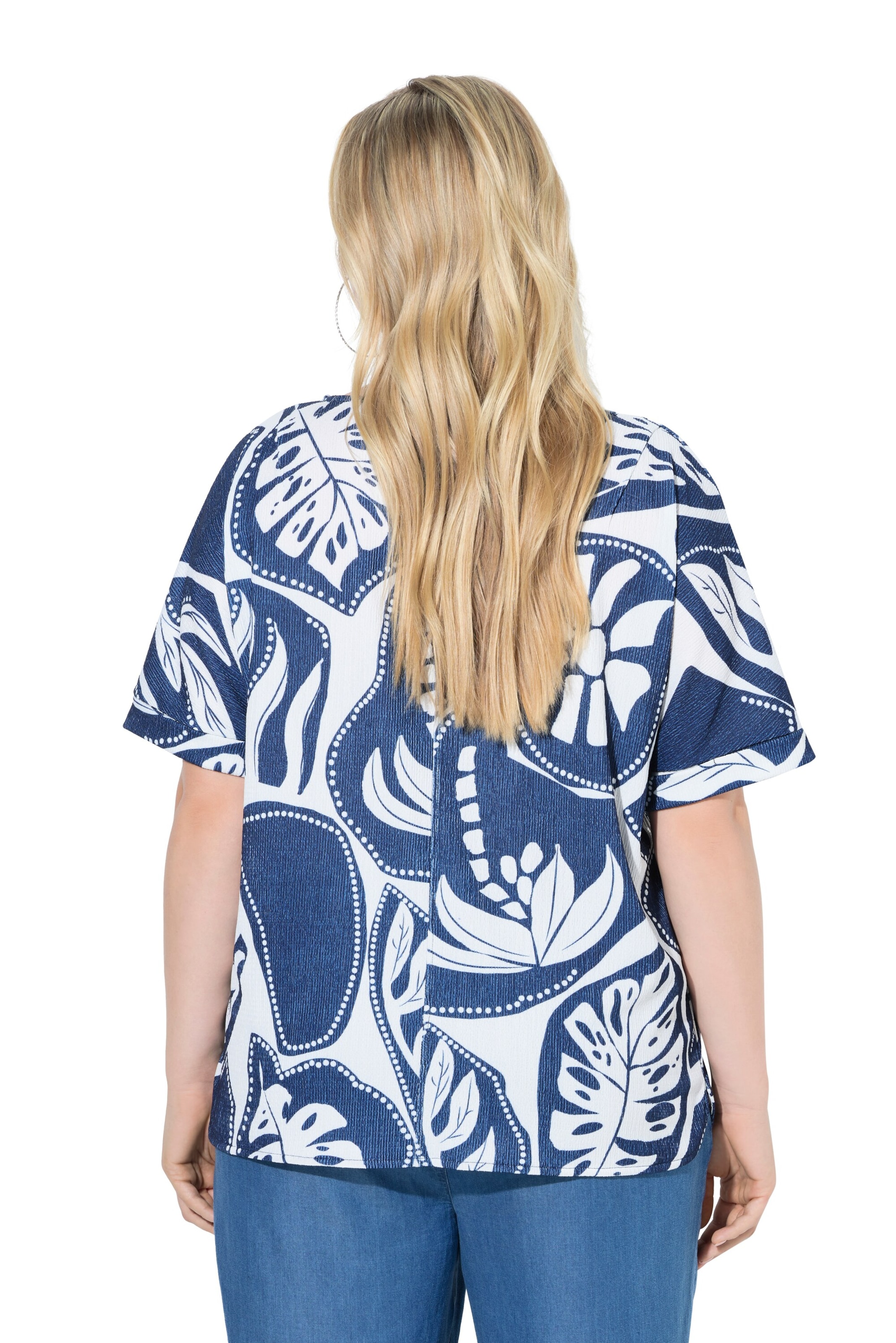 Ulla Popken Shirt in Blue