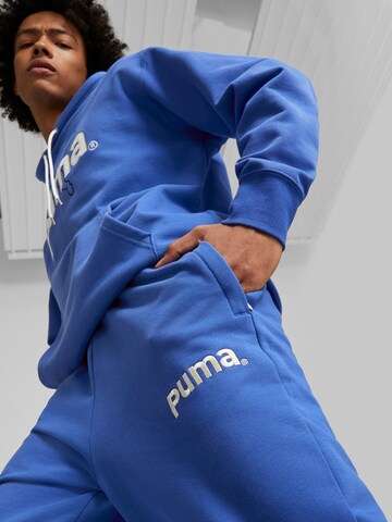 PUMA - Tapered Pantalón en azul
