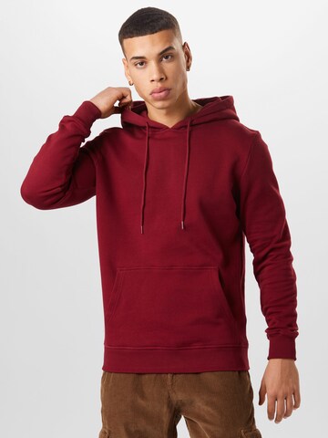 Sweat-shirt Urban Classics en rouge : devant