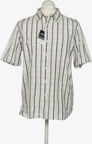 VANS Button Up Shirt in L in White: front