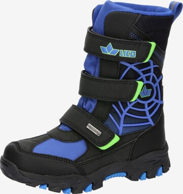 LICO Snow Boots 'Sindre' in Black: front