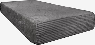 Aspero Bed sheet in Grey: front