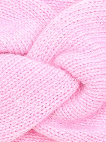 rozā Zwillingsherz Galvas lente