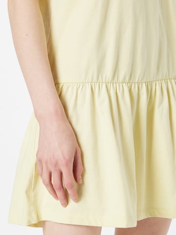 Urban Classics Dress 'Valance' in Yellow