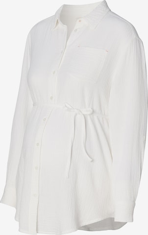 Esprit Maternity Bluse in Weiß: predná strana