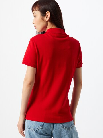 LACOSTE Poloshirt 'Chemise' in Rot