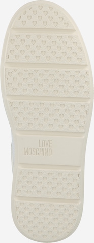 Love Moschino Σνίκερ χαμηλό 'BOLD LOVE' σε λευκό