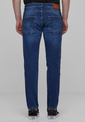2Y Premium Regular Jeans in Blauw