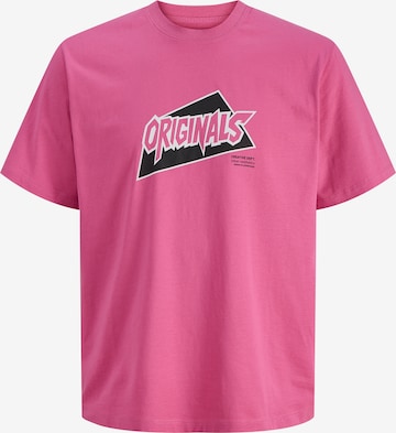 JACK & JONES - Camiseta 'JORKAI ARCHIVE' en rosa: frente