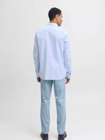 JACK & JONES Slimfit Παντελόνι τσίνο 'JJIMarco JJBowie' σε μπλε