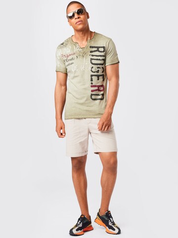 T-Shirt 'Ridge' Key Largo en vert