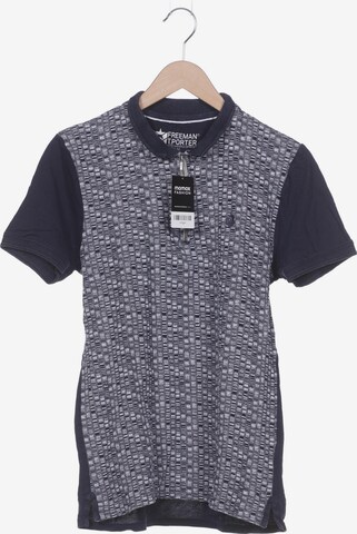 FREEMAN T. PORTER Shirt in M in Blue: front