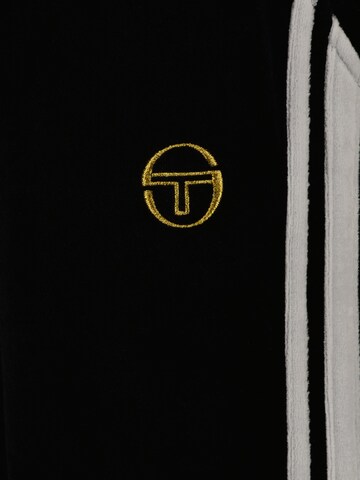 Sergio Tacchini Regular Sporthose in Schwarz