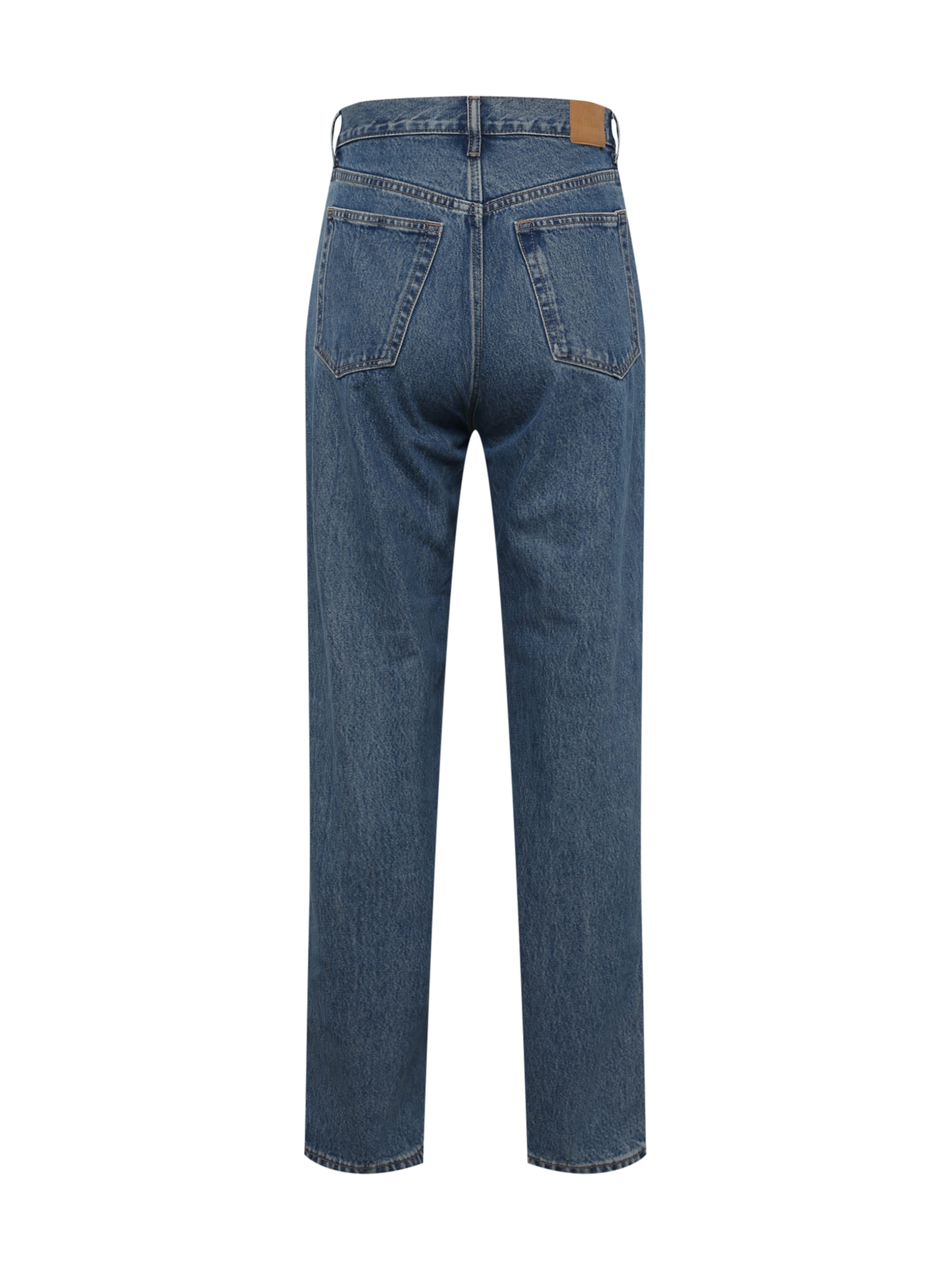 WEEKDAY Szeroka nogawka Jeansy 'Galaxy Hanson' w kolorze niebieski