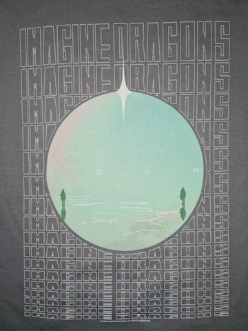 Rockshirts Koszulka 'Imagine Dragons Loom T-Shirt' w kolorze szary