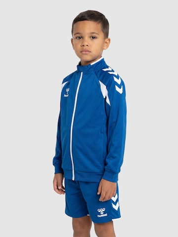 Hummel Sports sweat jacket 'Core 2.0' in Blue: front