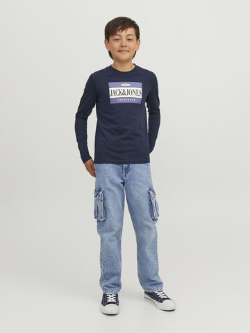 Jack & Jones Junior Loosefit Jeans 'Chris' in Blauw