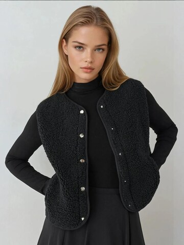 Gilet di Hiccup in nero: frontale