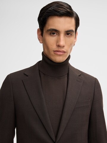 Coupe slim Veste de costume 'Arndt ' STRELLSON en marron