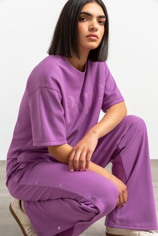SENSES.THE LABEL Loose fit Pants in Purple