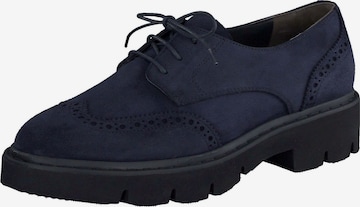 Chaussure à lacets Paul Green en bleu : devant