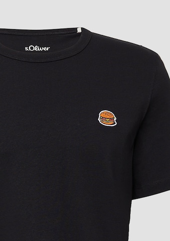 T-Shirt s.Oliver en noir
