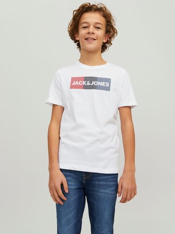 Jack & Jones Junior Shirts i blå: forside