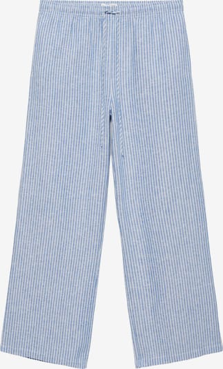 Pull&Bear Housut koossa 32 värissä vaaleansininen / valkoinen, Tuotenäkymä