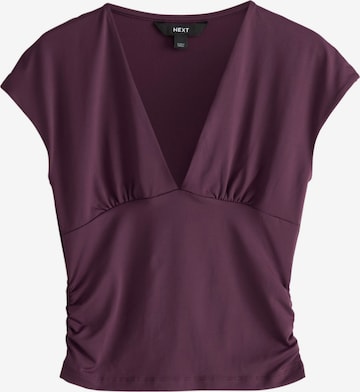 Next Shirt in Rood: voorkant