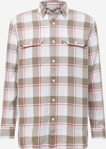 LEVI'S ® - Camisa 'Jackson Worker' em verde: frente