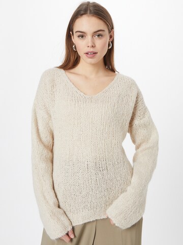 ZABAIONE Sweater 'Vera' in Beige: front