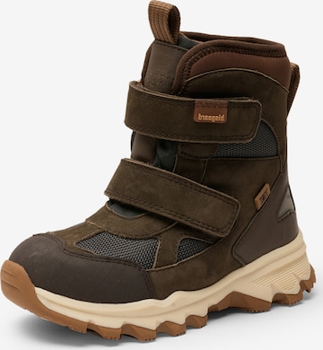BISGAARD Snowboots 'Edon' in Grün: Vorderseite