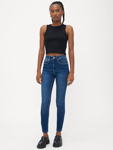 Only Petite Skinny Jeans 'ONLLULU' in Blauw