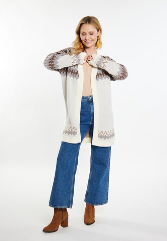 usha FESTIVAL Knit Cardigan 'Rakata' in Beige