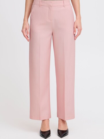 Loosefit Pantaloni chino ' BYDANTA WIDE LEG PANTS 2 CROPPED ' di b.young in rosa