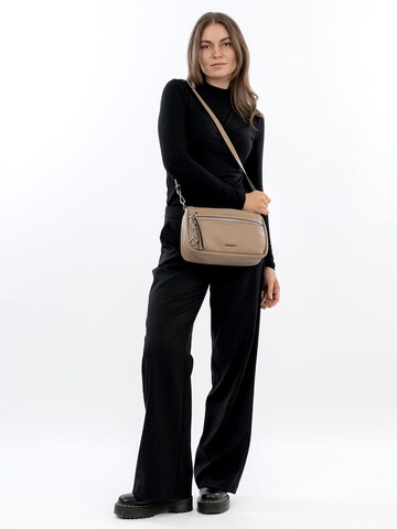 Borsa a spalla ' E&N Harmina ' di Emily & Noah in marrone: frontale